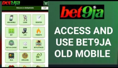 bet9ja old mobile