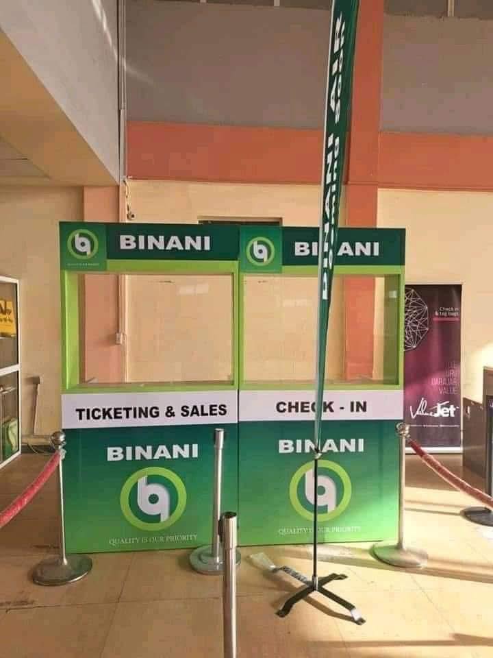 Binani Air Tickets