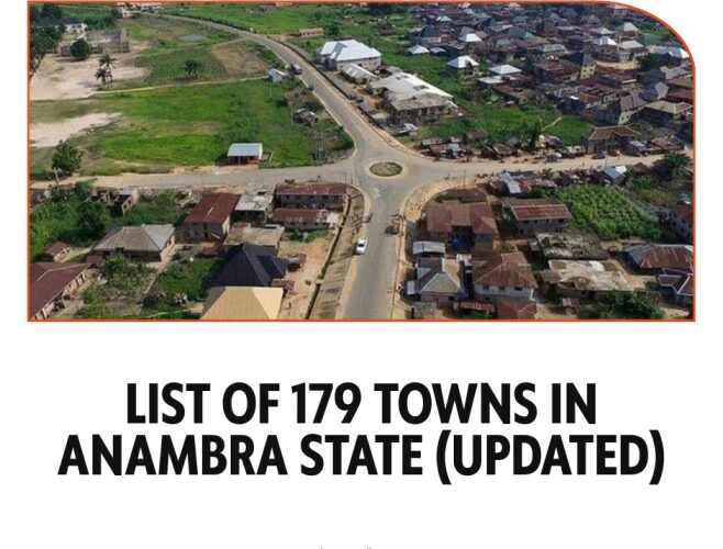 Towns in Anambra State