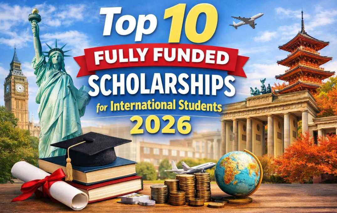 Top 10 Fully Funded Scholarships for International Students 2026